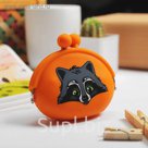 Детский кошелёк "Енотик", силиконовый