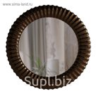Зеркало в раме Charm Bronze, 900 × 30 × 900 мм, цвет состаренная бронза