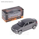 Машина металлическая BMW X6, масштаб 1:43