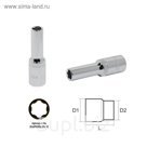 Головка торцевая MASTER, глубокая, 11 мм, 1/2", профиль SUPERLOCK