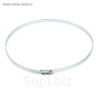 Хомут червячный MGF, диаметр 180-200 мм, ширина ленты 9 мм, оцинкованный