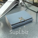 Кошелёк женский, отдел, для карт, цвет голубой