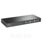 Коммутатор TP Link TL SF1024D неуправляемый настольный 24x10 100BASE T