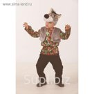 Карнавальный костюм "Волчонок Ерёмка", размер 30, рост 116 см