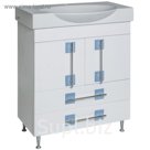 Тумба "АКВАРЕЛЬ" Индиго 65