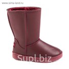 Угги женские Sb арт. B2301-5-41 (бордовый) (р. 41)