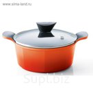 Кастрюля ORCA-C28 Orange, 28см