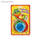 Танцующая змейка синяя