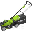 Газонокосилка GreenWorks 2504707VB аккум 40 В 4 Ач Li Ion ширина 40 см 40 л