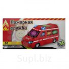 Машина пожарная 3Д свет, звук в/к