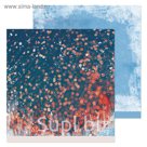 Бумага для скрапбукинга «Новогодние огоньки», 30,5 × 30,5