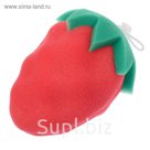 Губка игрушка "Клубника"