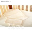 КПБ Plain Sandy, 65х125 см на рез., 110х140 см, 40х60 см-1 шт., сатин