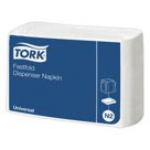 Салфетки TORK (Система N2) Fastfold, комплект 36 шт., 25?30 см, 300 шт., белые, 10933