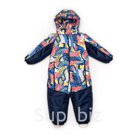 Комбинезон для мальчика рост 110 см малевич синий съемная подстежка