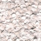 Стеклянный фартук закаленное стекло М1 "Белые лепестки", 600х600х4