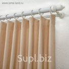 Карниз двухрядный 160 см "Классика" d=2,8 см, цвет белый