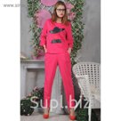 Брюки 4851, размер 44, рост 164 см, цвет малиновый