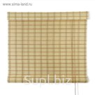 Штора рулонная бамбук 100х160 см "Асана"