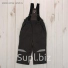 Полукомбинезон для мальчика, рост 92 см, цвет тёмно-серый 11-202М_М