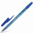 Ручка шариковая BRAUBERG «Carina Blue», корпус тонированный синий, узел 1 мм, линия 0,4 мм, синяя