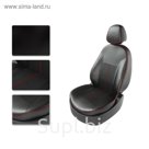Авточехлы RENAULT Fluence, сплошное, черно-красный