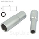 Головка торцевая MASTER, глубокая, 10 мм, 1/2", 6-гранная
