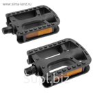 Педали HC-PD-036, с подшипником, пластиковые, ось 9/16"