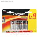 Батарейка алкалиновая Energizer Max, ААА, LR3-12BL, блистер, 12 шт
