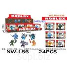 Игрушка NW-186 Фигурки Роблокс 24шт в дисплей