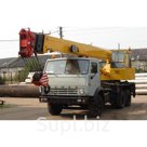 Аренда автокрана "КАМАЗ".
грузоподъёмность 16 тонн, вылет стрелы 18 метров.