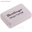 Ластик Mega Top, прямоугольный, натуральный каучук, 32х18х8 мм