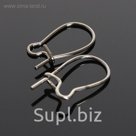 Швензы-петельки СМ-1069, (набор 10шт) 15мм, цвет серый