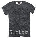 Футболка мужская Черная бумага размер L ABS 810532