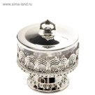Ваза Marquis, универсальная, цвет серебристый, с крышкой