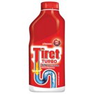 Средство для прочистки канализационных труб 500 мл, TIRET (Тирет) «Turbo», гель