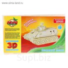 Конструктор 3D "Военный танк"