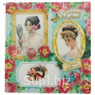 Фоторамка-наклейка объемная "Нежна, как цветок"