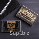 Карманная визитница С уважением 6 х 9 5 см