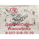 Редуктор поворота отвала без Гидромотора (Z=7 Z=8) 225.67.09.00.000