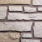 Фасадная панель Nailite Creek ledgestone Ivory white Бутовый камень Песочно-белый