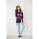 Сорочка, арт. 0616, кулирка  Темно-синий ,Черный Шоколадный, Экрю  ,Бирюза