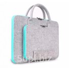 Серый чехол-сумка для Macbook Air/Pro 13 Zipper Folder