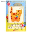 Набор для создания текстильной игрушки "Васька на прогулке", 11 см