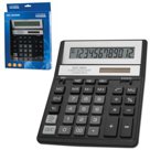Калькулятор CITIZEN настольный SDC-888ХBK, 12 разрядов, двойное питание, 203?158 мм, черный
