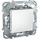 UNICA Переключатель одноклавишный коридорный в рамку белый (MGU5.205.18ZD)