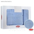 КМП Alice, размер 50х90 см, 70х140 см, синий, 480 г/м2
