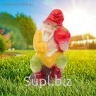 Садовая фигура "Гном клубничка", микс, 41 см