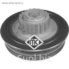 Шкив коленвала METALCAUCHO 04820