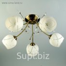 Люстра A032-5 "Бернадет" E27 5х40Вт медь 70х56х21 см